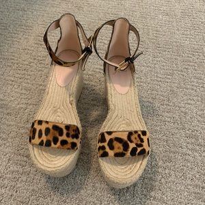 Cheetah Platform Heels from JCrew